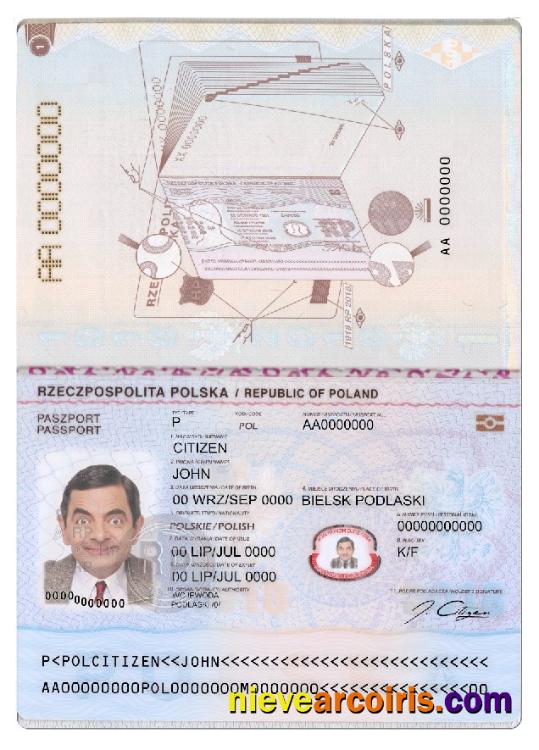 Poland passport, 2018 – present